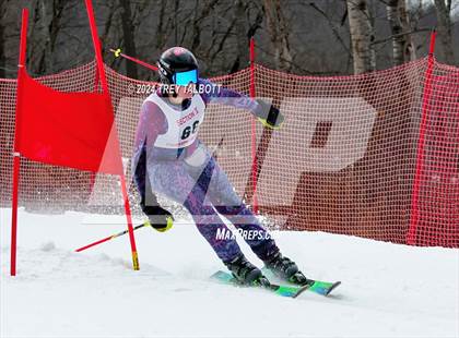 Thumbnail 1 in NYSPHSAA Section V Class A & B Giant Slalom Final (Second Run) photogallery.