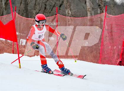 Thumbnail 1 in NYSPHSAA Section V Class A & B Giant Slalom Final (Second Run) photogallery.