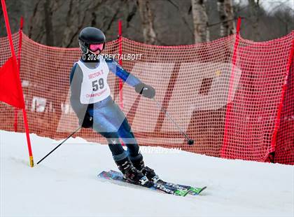 Thumbnail 3 in NYSPHSAA Section V Class A & B Giant Slalom Final (Second Run) photogallery.