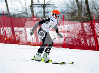 Thumbnail 1 in NYSPHSAA Section V Class A & B Giant Slalom Final (Second Run) photogallery.