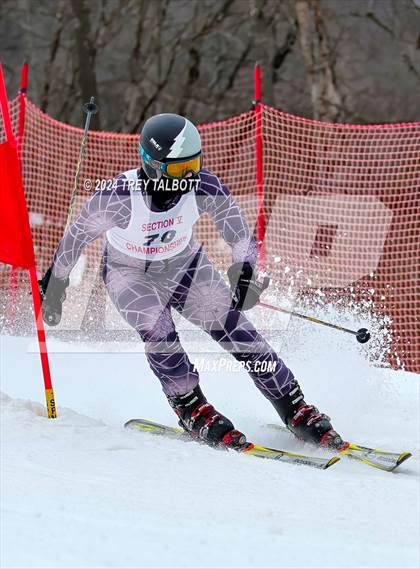 Thumbnail 3 in NYSPHSAA Section V Class A & B Giant Slalom Final (Second Run) photogallery.