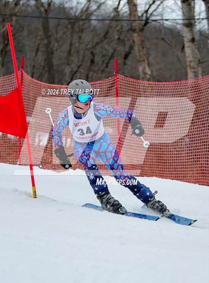 Thumbnail 3 in NYSPHSAA Section V Class A & B Giant Slalom Final (Second Run) photogallery.