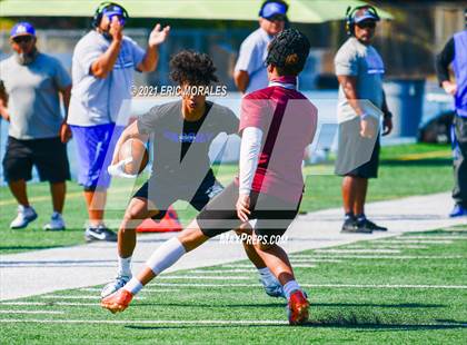 Thumbnail 3 in Mira Mesa vs Rancho Buena Vista (7 on 7) photogallery.
