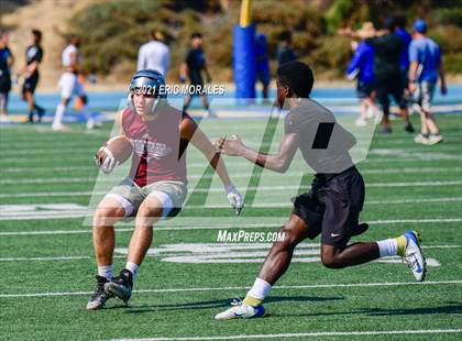 Thumbnail 3 in Mira Mesa vs Rancho Buena Vista (7 on 7) photogallery.