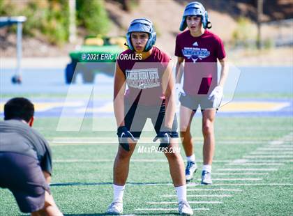 Thumbnail 1 in Mira Mesa vs Rancho Buena Vista (7 on 7) photogallery.