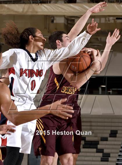 Thumbnail 1 in Simi Valley vs. King (MaxPreps Holiday Classic) photogallery.