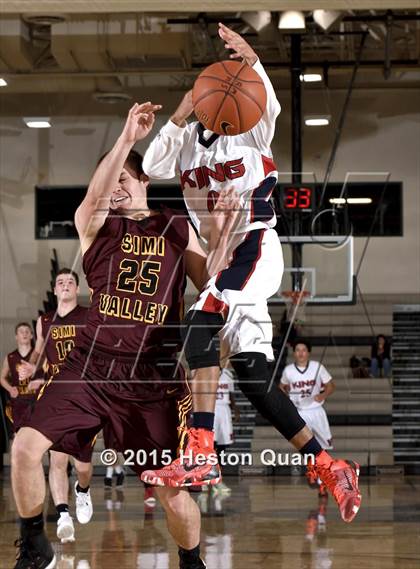 Thumbnail 2 in Simi Valley vs. King (MaxPreps Holiday Classic) photogallery.