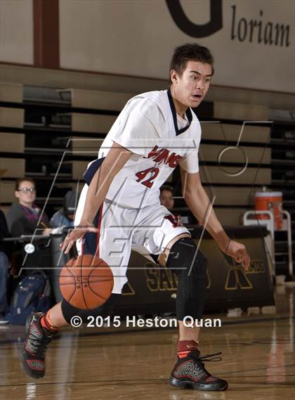 Thumbnail 3 in Simi Valley vs. King (MaxPreps Holiday Classic) photogallery.