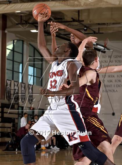 Thumbnail 3 in Simi Valley vs. King (MaxPreps Holiday Classic) photogallery.