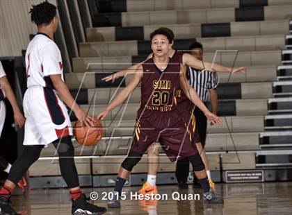 Thumbnail 1 in Simi Valley vs. King (MaxPreps Holiday Classic) photogallery.