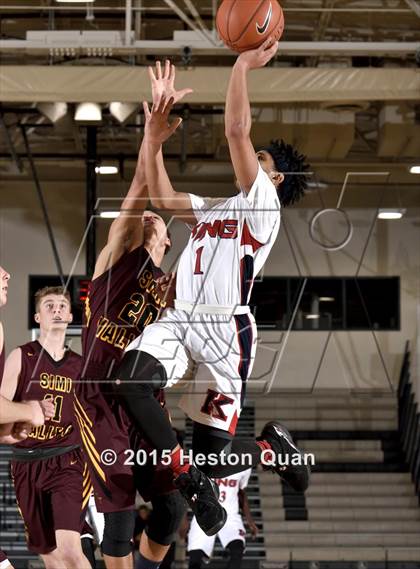 Thumbnail 1 in Simi Valley vs. King (MaxPreps Holiday Classic) photogallery.