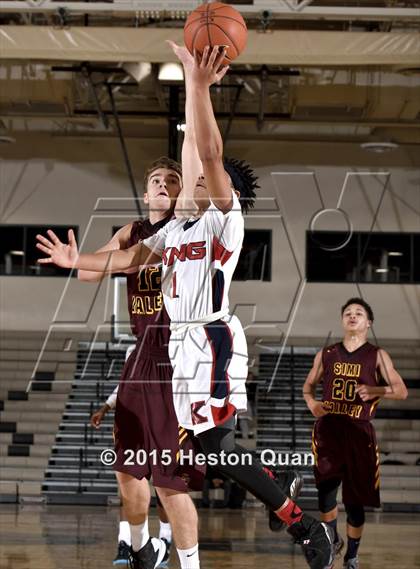 Thumbnail 1 in Simi Valley vs. King (MaxPreps Holiday Classic) photogallery.