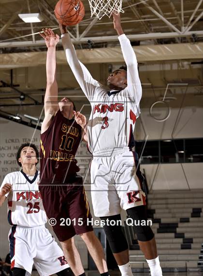 Thumbnail 2 in Simi Valley vs. King (MaxPreps Holiday Classic) photogallery.