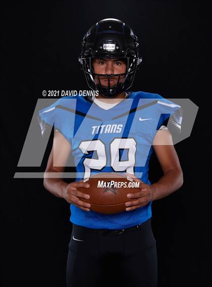 Thumbnail 3 in Frontier Football Seniors photogallery.