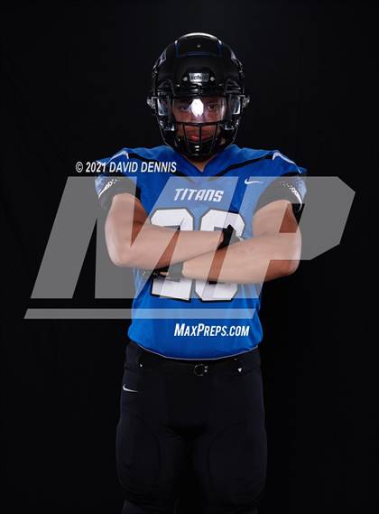 Thumbnail 2 in Frontier Football Seniors photogallery.