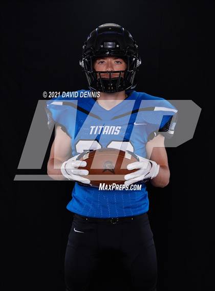 Thumbnail 3 in Frontier Football Seniors photogallery.