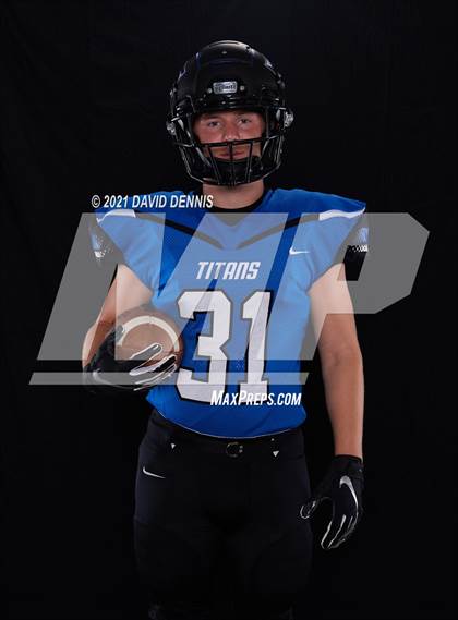 Thumbnail 2 in Frontier Football Seniors photogallery.