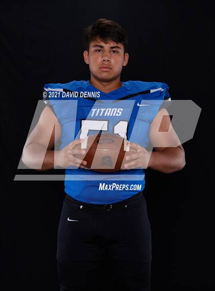 Thumbnail 3 in Frontier Football Seniors photogallery.
