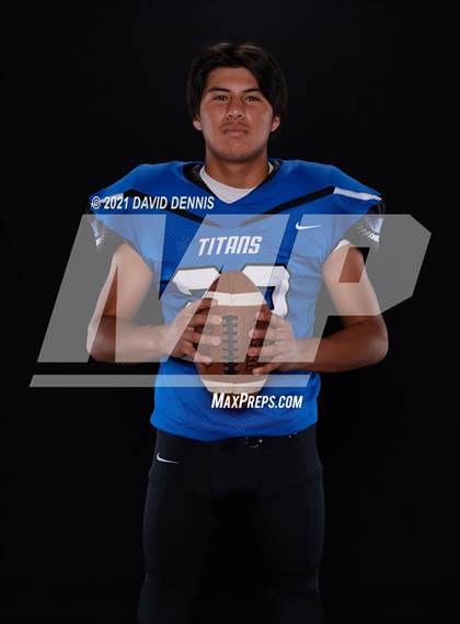 Thumbnail 3 in Frontier Football Seniors photogallery.