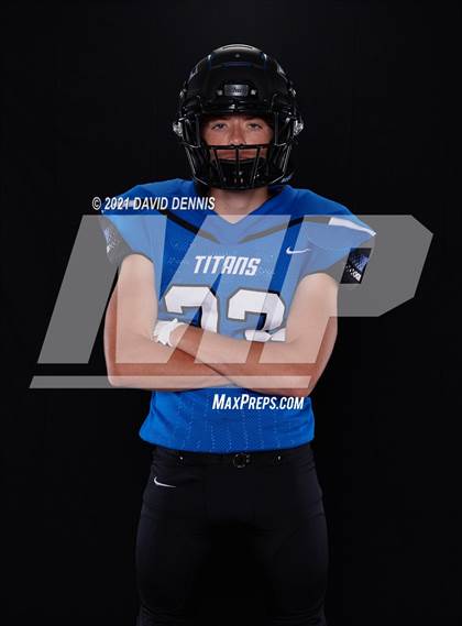 Thumbnail 3 in Frontier Football Seniors photogallery.