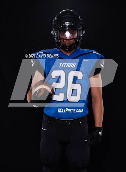 Thumbnail 3 in Frontier Football Seniors photogallery.