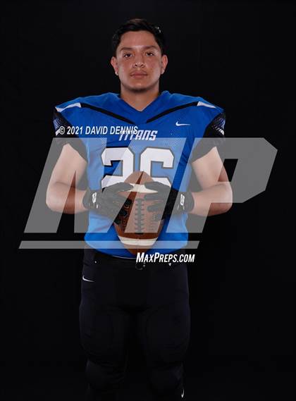 Thumbnail 3 in Frontier Football Seniors photogallery.