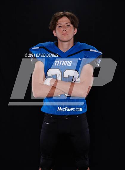 Thumbnail 2 in Frontier Football Seniors photogallery.