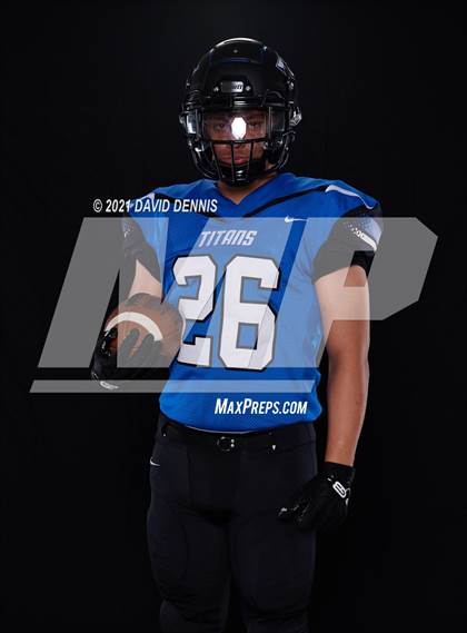 Thumbnail 3 in Frontier Football Seniors photogallery.