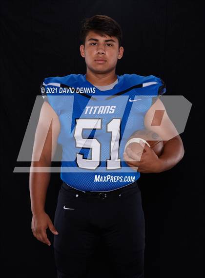 Thumbnail 3 in Frontier Football Seniors photogallery.