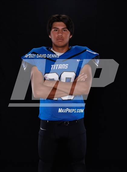 Thumbnail 2 in Frontier Football Seniors photogallery.