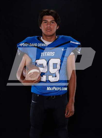 Thumbnail 3 in Frontier Football Seniors photogallery.