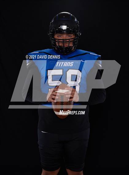 Thumbnail 3 in Frontier Football Seniors photogallery.