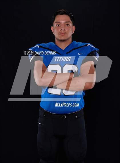 Thumbnail 3 in Frontier Football Seniors photogallery.