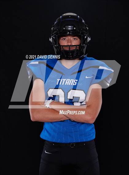 Thumbnail 2 in Frontier Football Seniors photogallery.