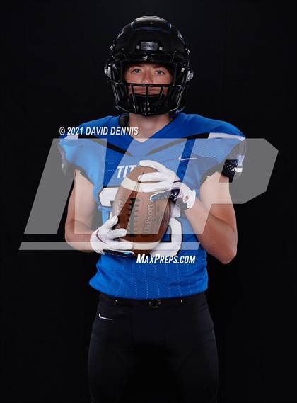 Thumbnail 3 in Frontier Football Seniors photogallery.