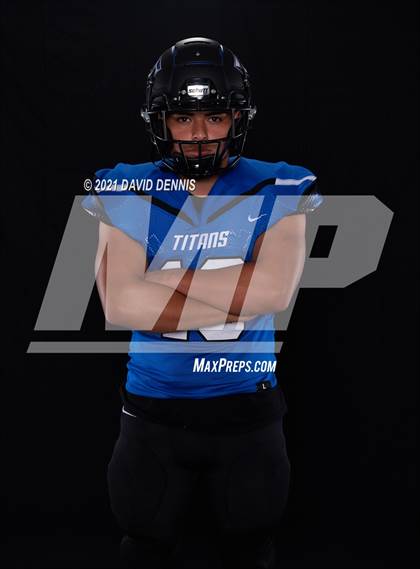 Thumbnail 3 in Frontier Football Seniors photogallery.