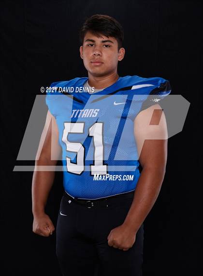 Thumbnail 2 in Frontier Football Seniors photogallery.
