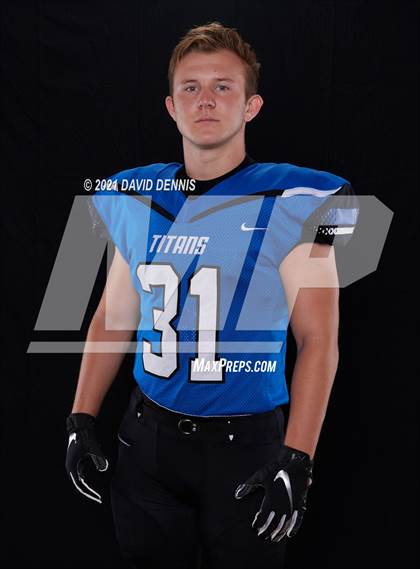 Thumbnail 3 in Frontier Football Seniors photogallery.