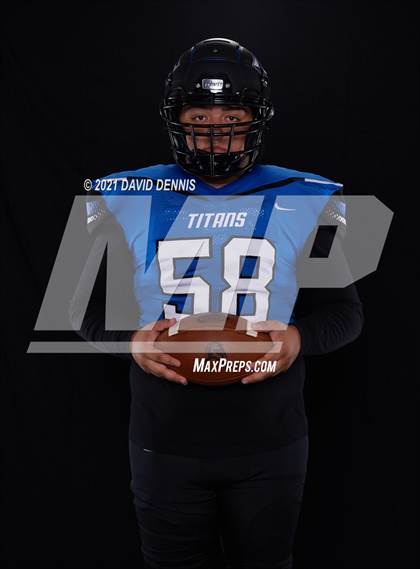 Thumbnail 3 in Frontier Football Seniors photogallery.