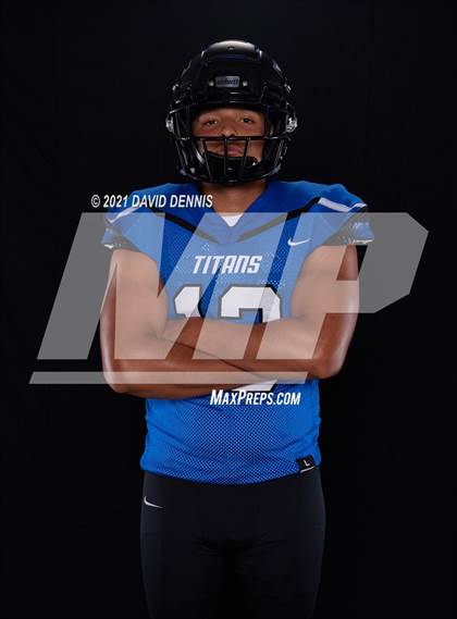 Thumbnail 3 in Frontier Football Seniors photogallery.