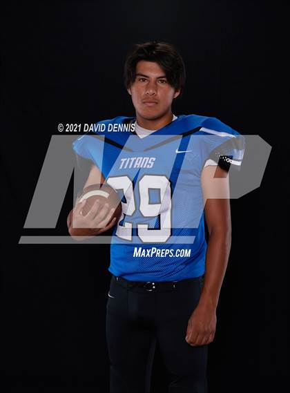 Thumbnail 2 in Frontier Football Seniors photogallery.