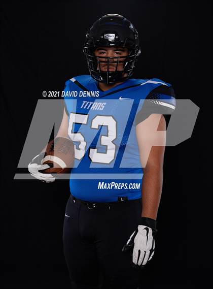 Thumbnail 3 in Frontier Football Seniors photogallery.