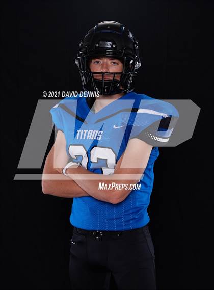 Thumbnail 3 in Frontier Football Seniors photogallery.