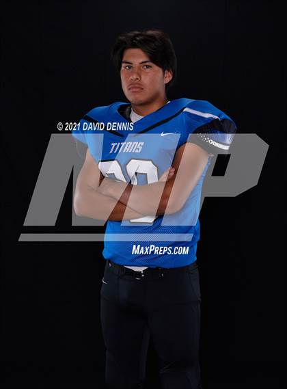 Thumbnail 3 in Frontier Football Seniors photogallery.