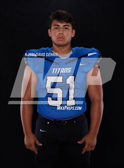 Thumbnail 2 in Frontier Football Seniors photogallery.