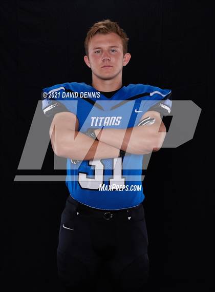 Thumbnail 3 in Frontier Football Seniors photogallery.