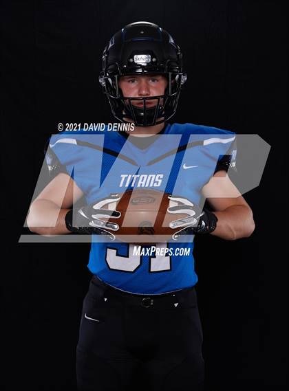 Thumbnail 2 in Frontier Football Seniors photogallery.