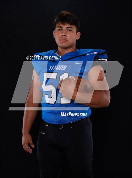 Thumbnail 3 in Frontier Football Seniors photogallery.
