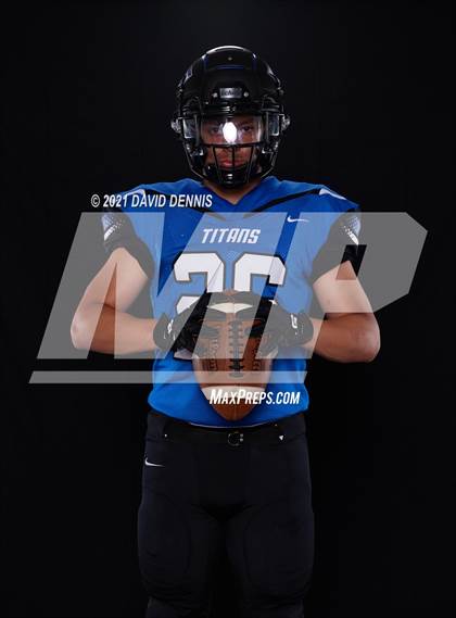 Thumbnail 2 in Frontier Football Seniors photogallery.