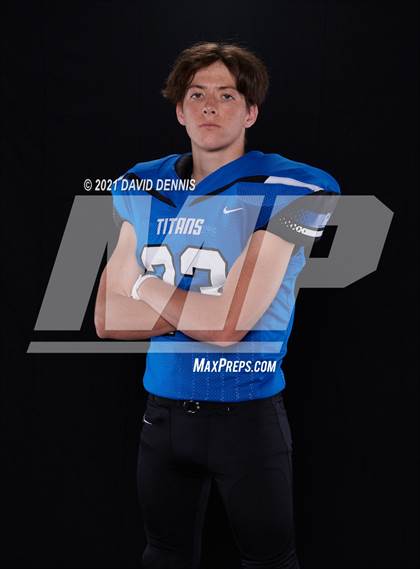 Thumbnail 1 in Frontier Football Seniors photogallery.